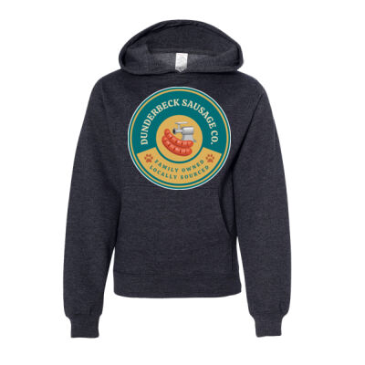 Dunderbeck Sausage Co. - Youth Midweight Hooded Sweatshirt Thumbnail