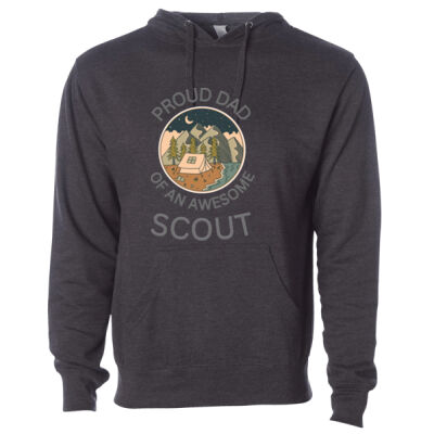 Proud Dad - Midweight Hooded Sweatshirt Thumbnail