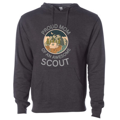 Proud Mom - Midweight Hooded Sweatshirt Thumbnail