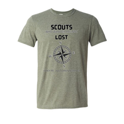 Scout Who Wander - Unisex Softstyle® T-Shirt Thumbnail