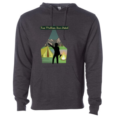 5 Million Star Hotel - Midweight Hooded Sweatshirt Thumbnail